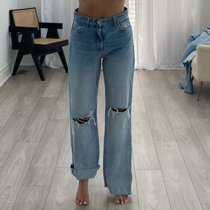 ZARA jeans - high rise lose straight leg